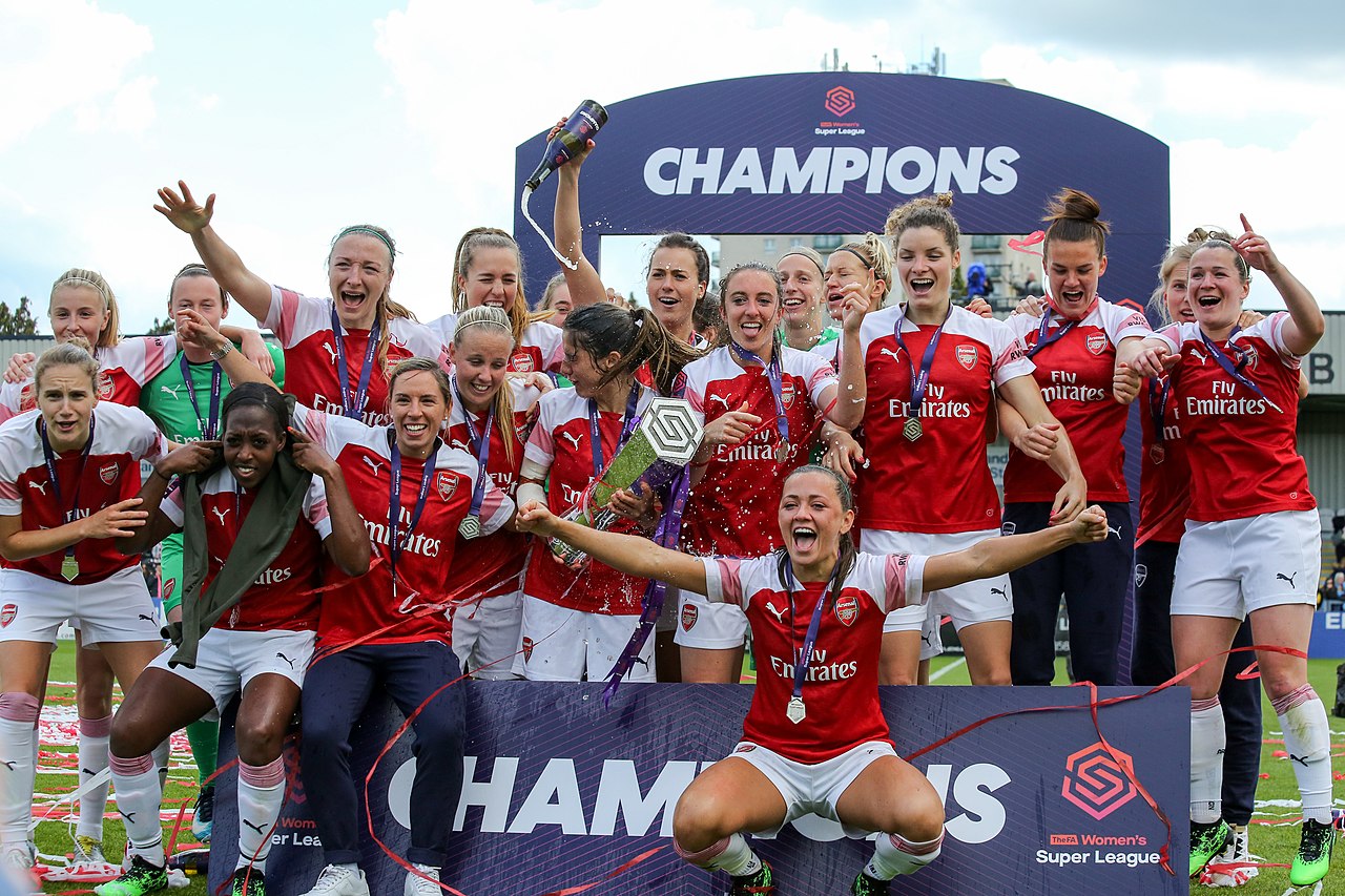Arsenal WFC is the best women's football team