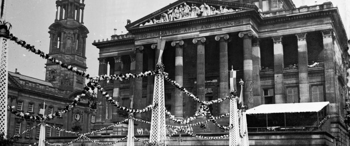 The Harris Museum in Preston photographed during the 1922 Guild